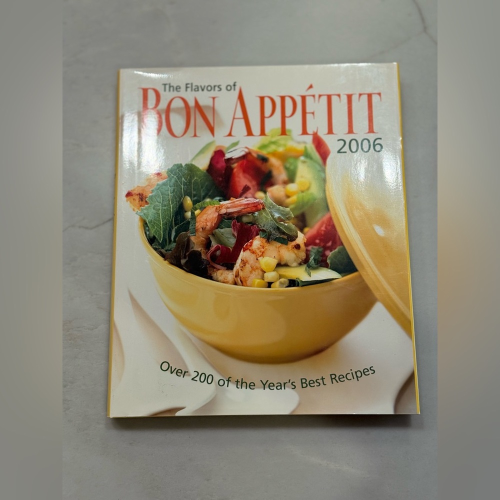 2006 Recipe Book - Yellow Cover